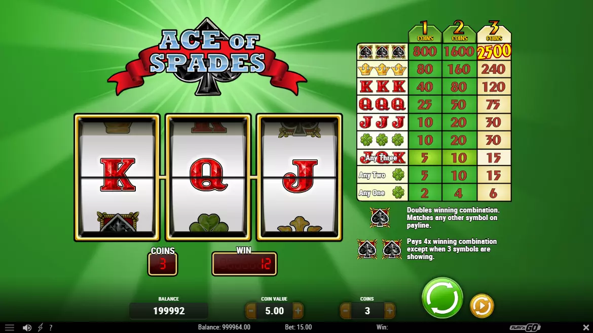 Ace of Spades Slot
