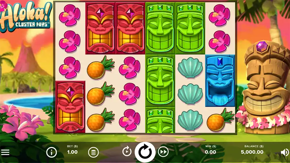 Aloha! Cluster Pays Slot