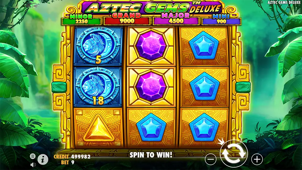 Aztec Gems Deluxe Slot