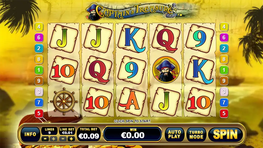 Captain’s Treasure Slot