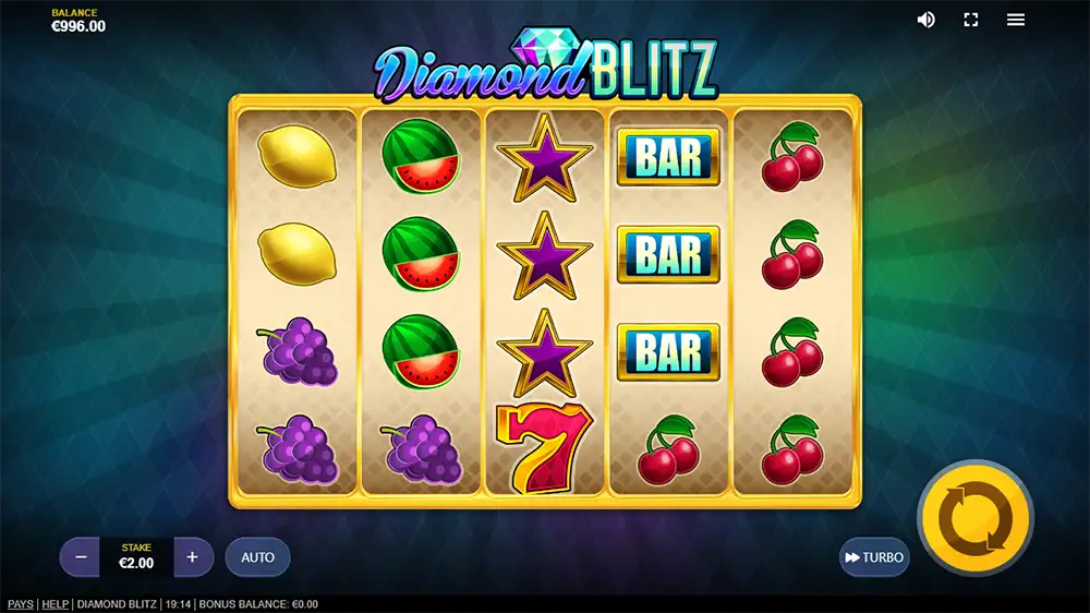 Diamond Blitz Slot