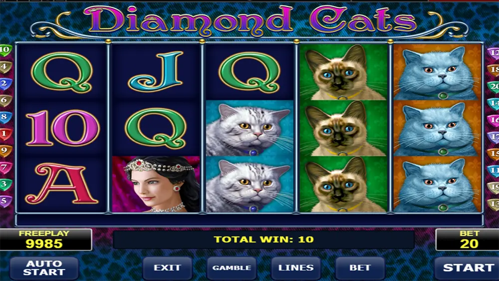 Diamond Cats Slot