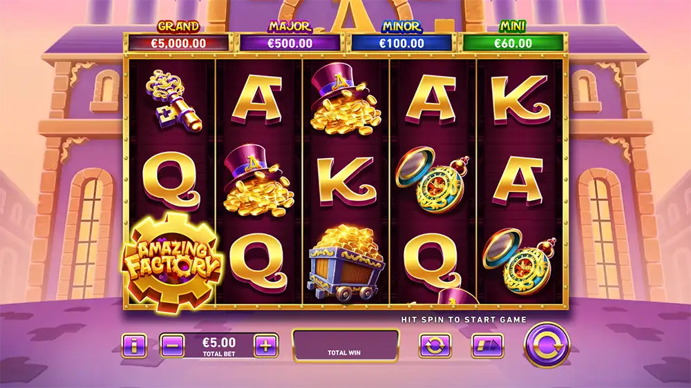 Fire Blaze Golden: Amazing Factory