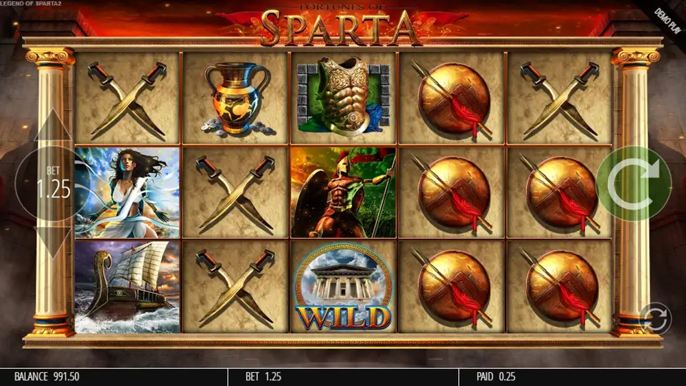 Fortunes of Sparta Slot