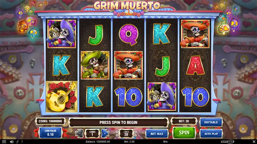 Grim Muerto Slot