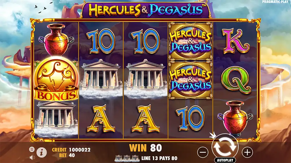 Hercules and Pegasus Slot