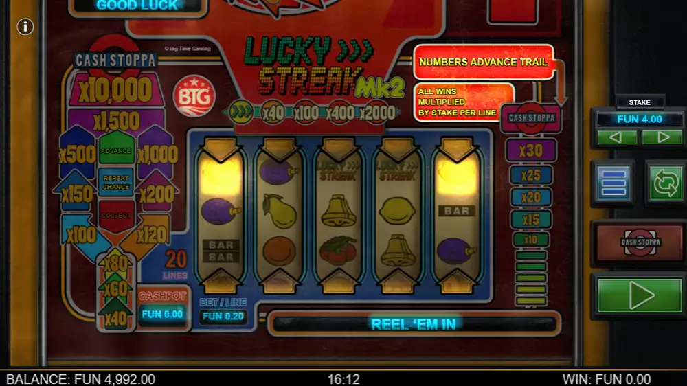 Lucky Streak Mk2