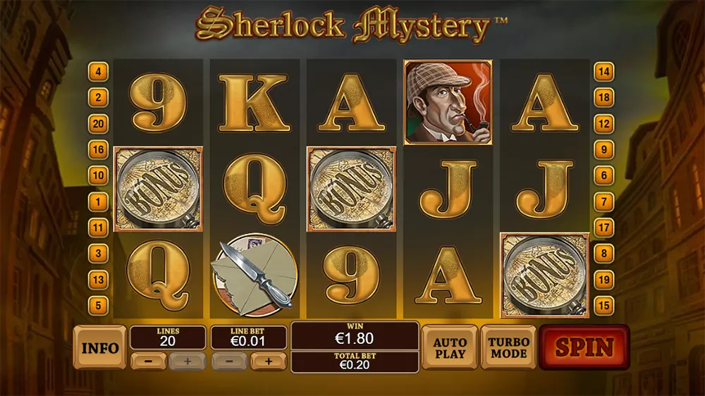 Sherlock Mystery Slot