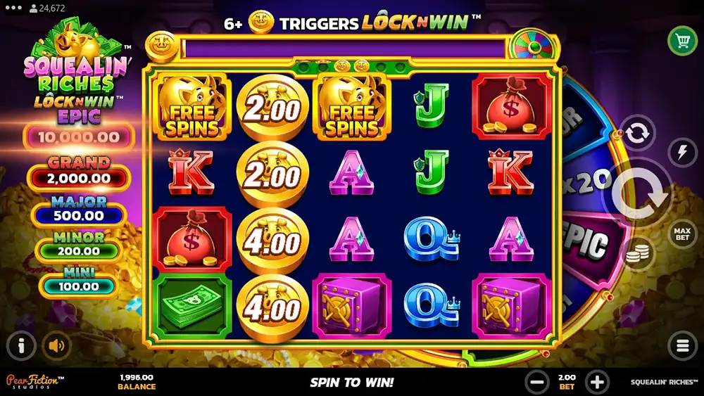Squealin’ Riches Slot