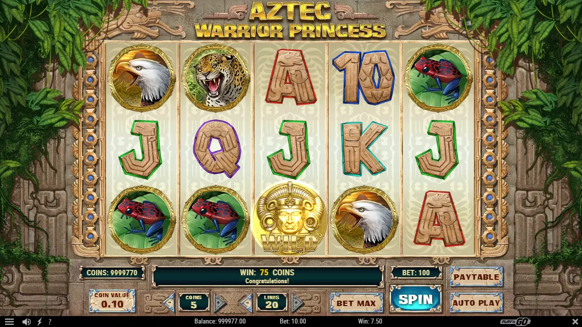 Aztec Warrior Princess Slot