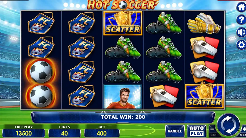 Hot Soccer Slot