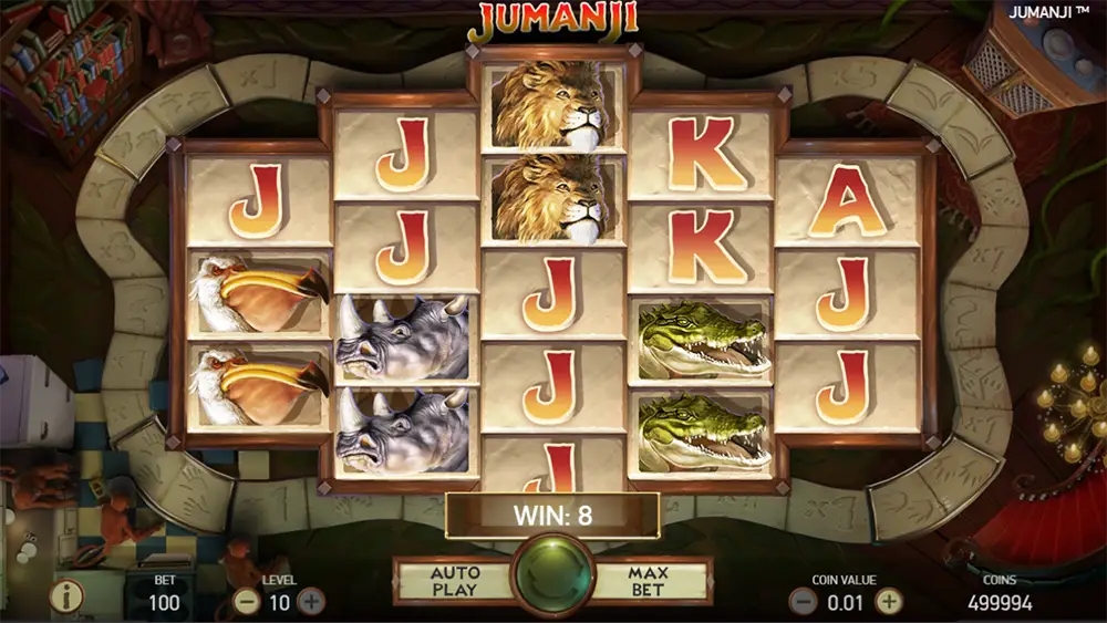 Jumanji Video Slot