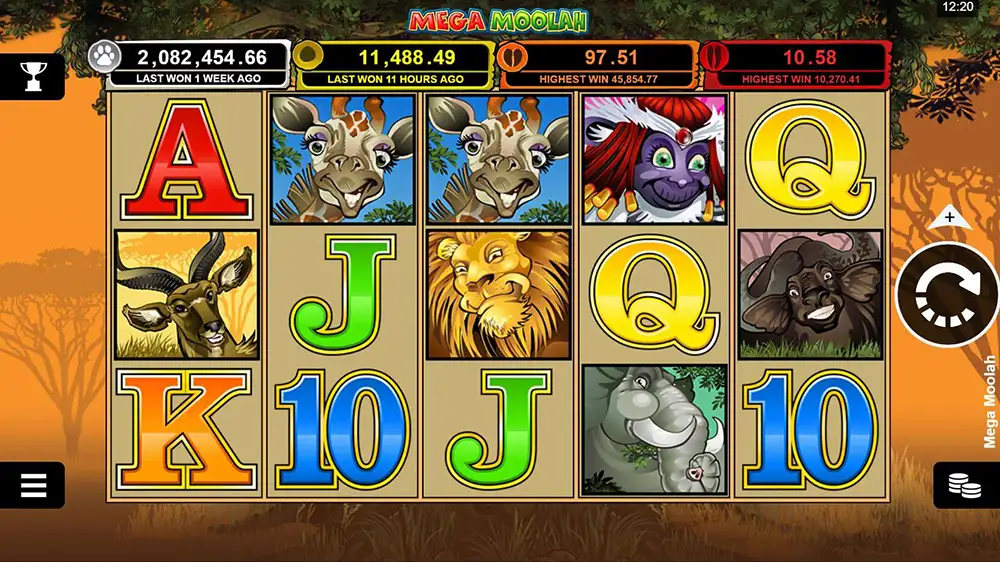 Mega Moolah Slot