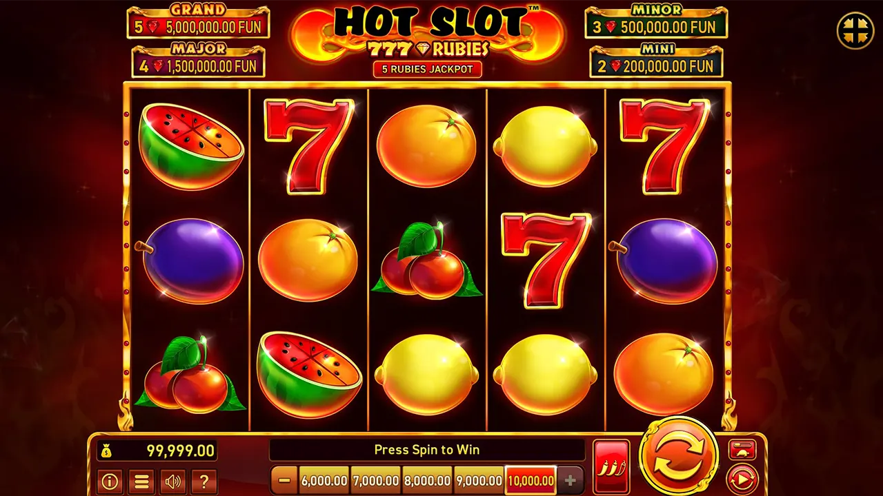 Hot Slot™: 777 Rubies