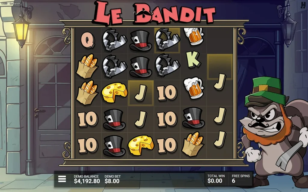 Le Bandit Free Spins Le Bandit Free Spins