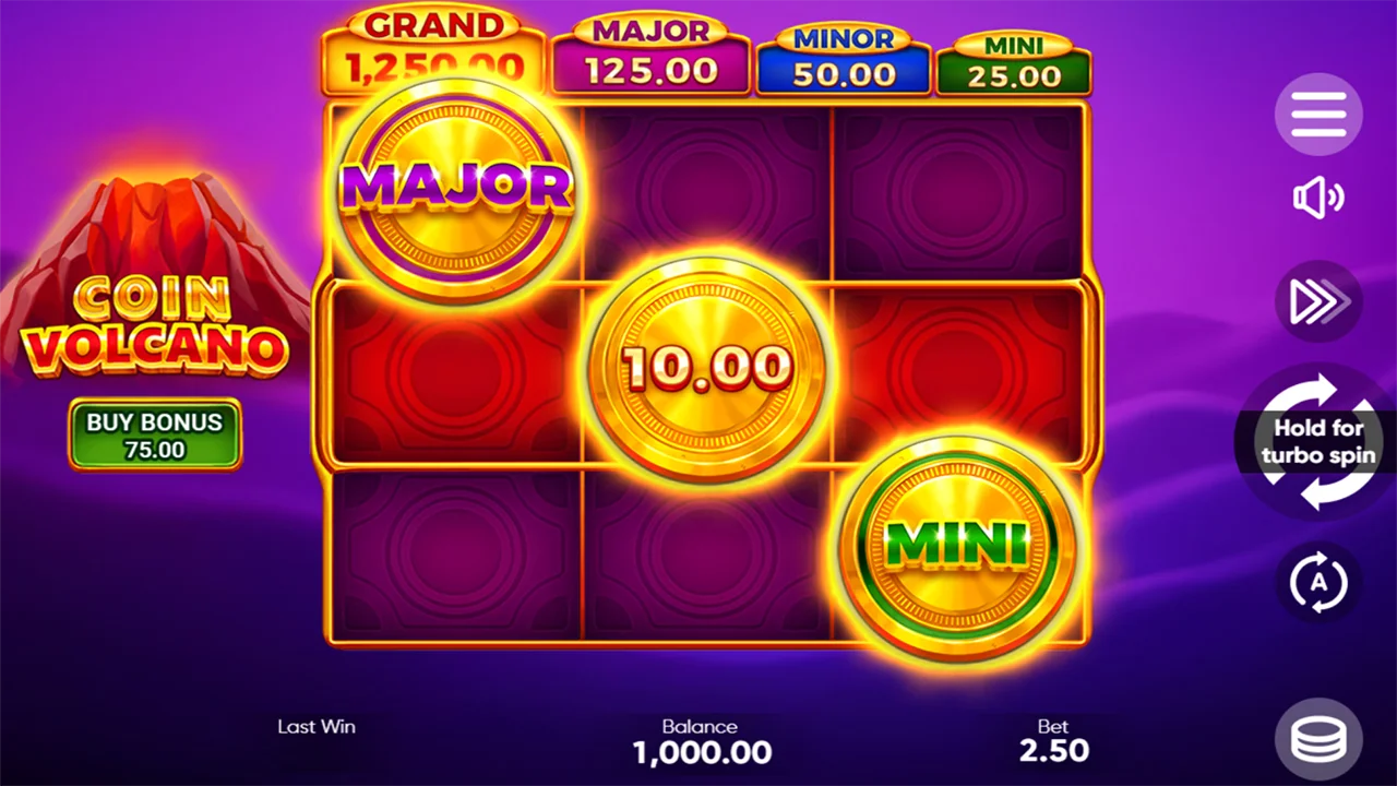 Coin Volcano
