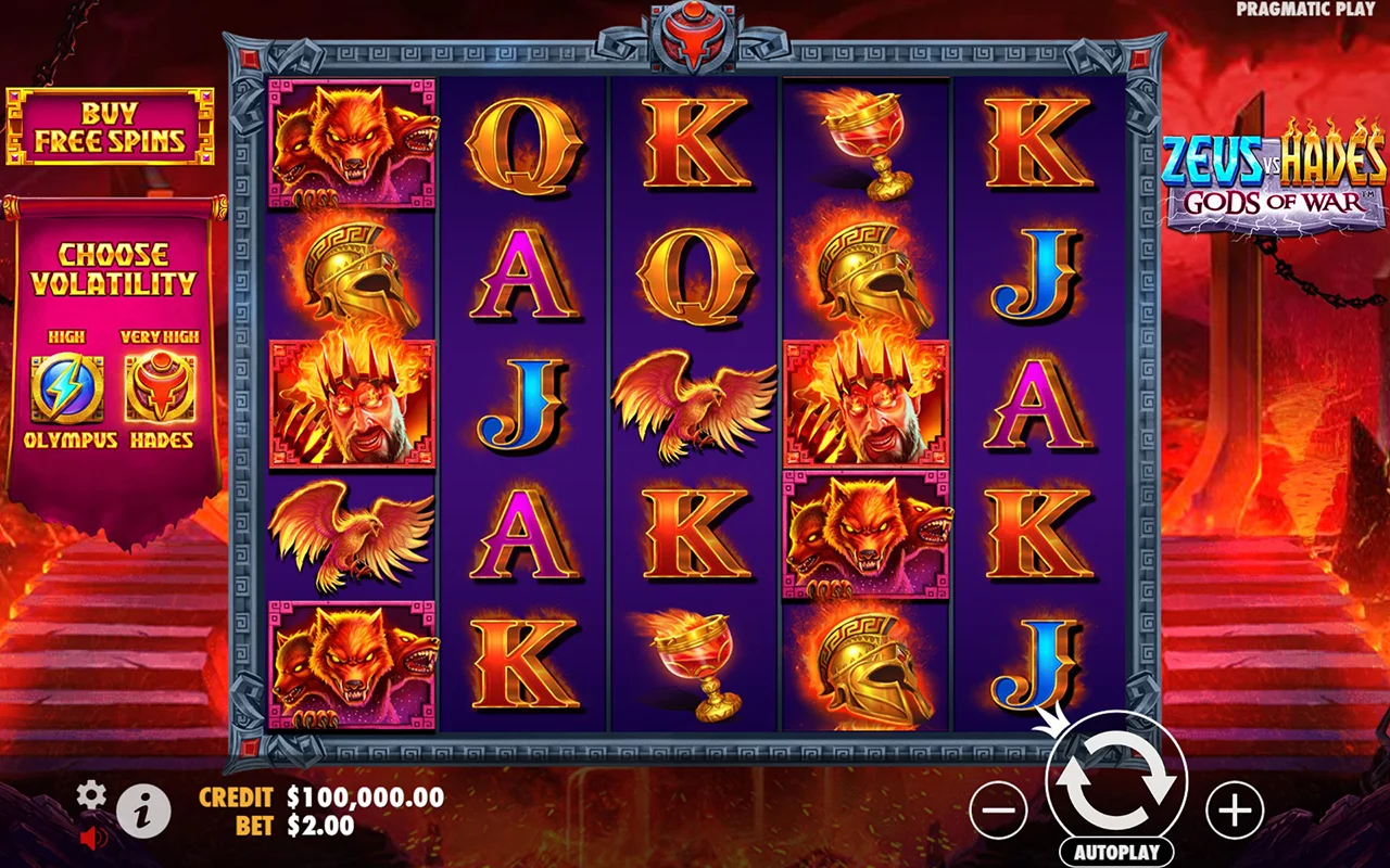 Zeus vs Hades – Gods of War
