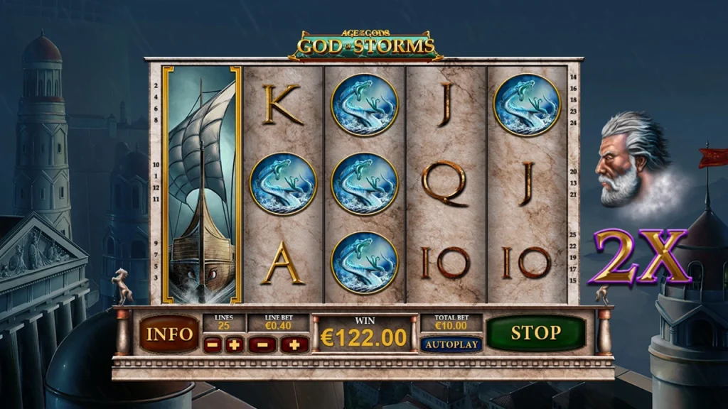 Age of the Gods: God of Storms Re Spins Age of the Gods: God of Storms Re Spins