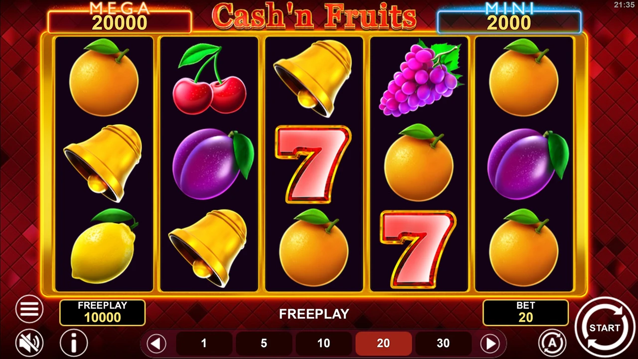 Cash’n Fruits Hold And Win
