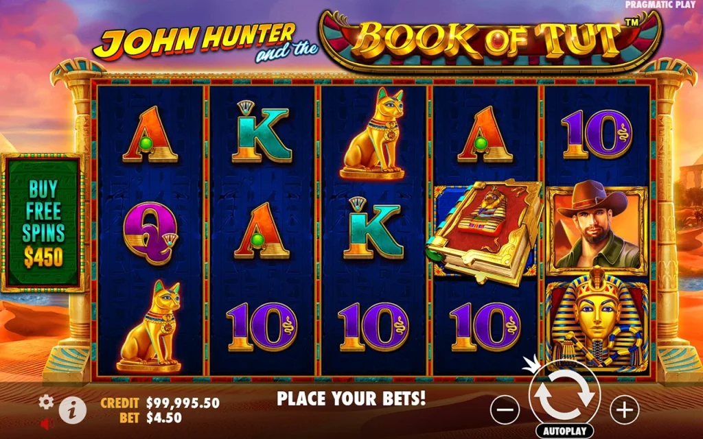 John Hunter and the Book of Tut Free Play John Hunter and the Book of Tut Free Play