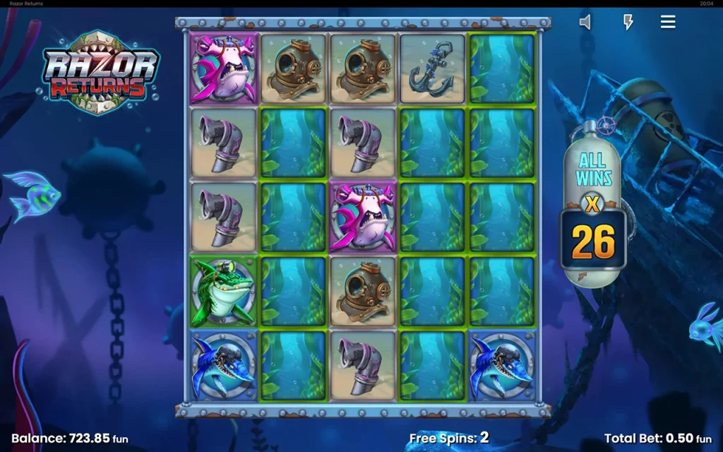 Razor Returns Free Spins Razor Returns Free Spins