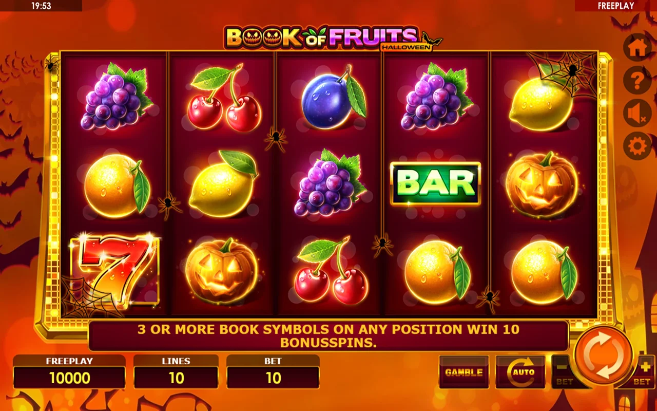 Book of Fruits Halloween