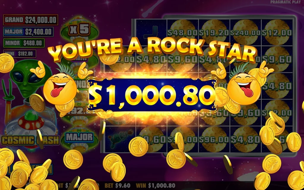 Cosmic Cash Win Cosmic Cash Win