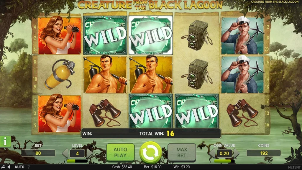 Creature from the Black Lagoon Wild Symbols Creature from the Black Lagoon Wild Symbols