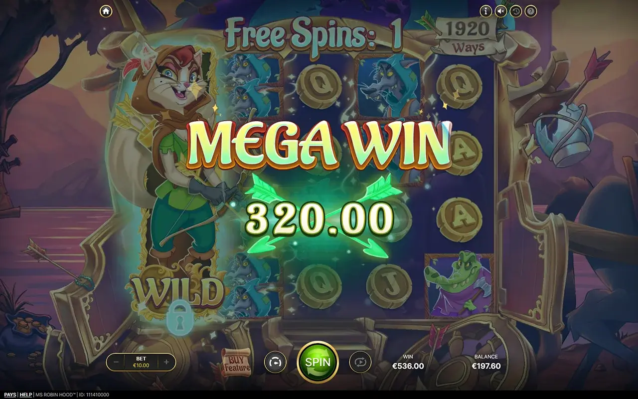 Ms Robin Hood Mega Win Ms Robin Hood Mega Win