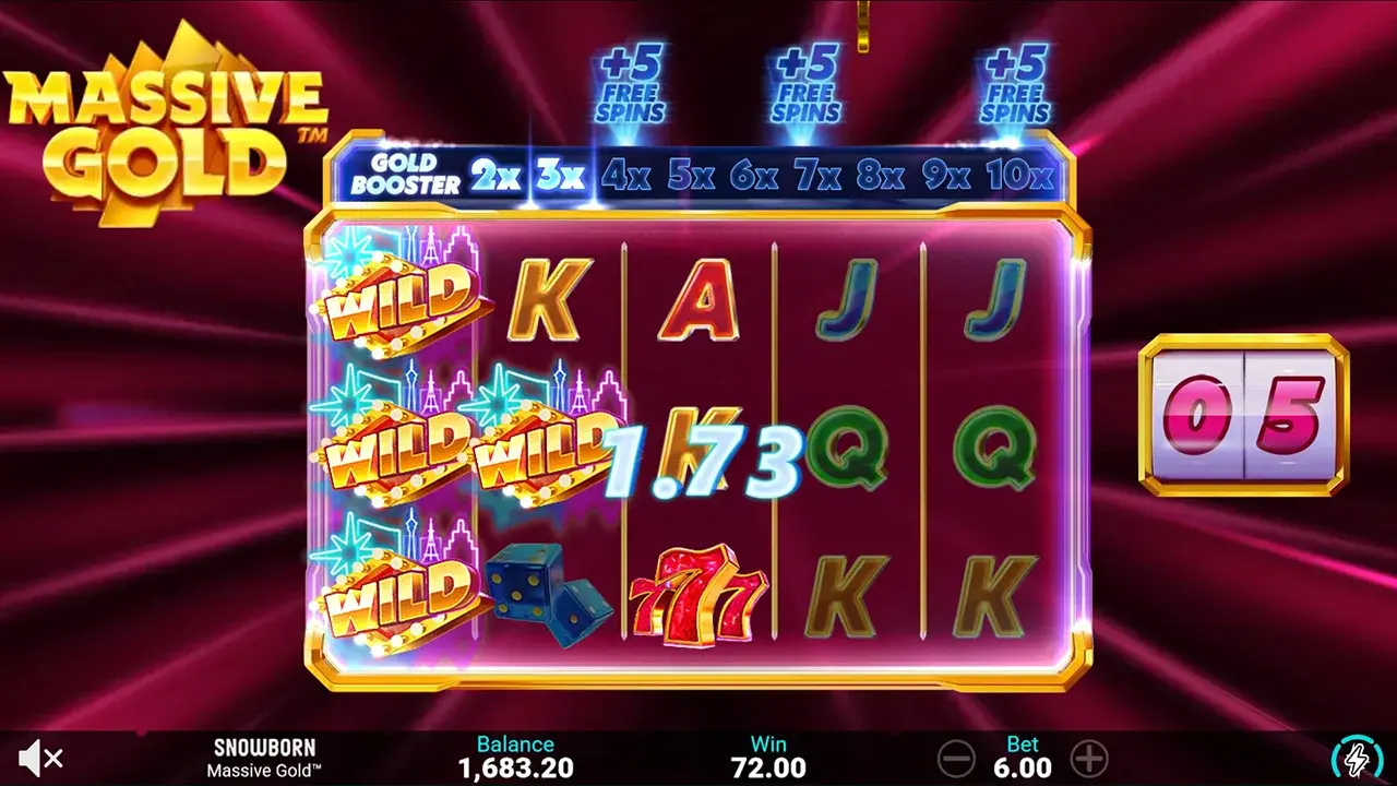 Massive Gold Free Spins