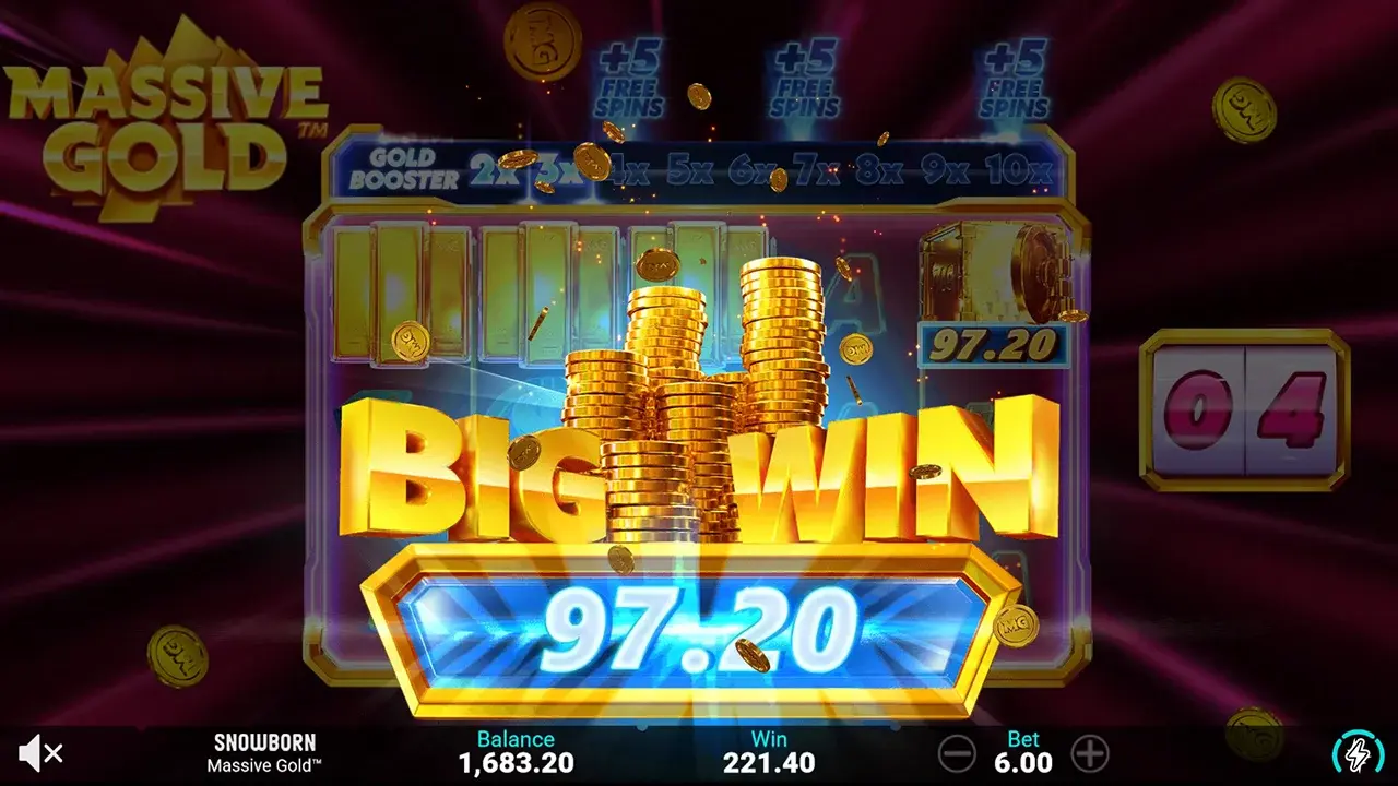 Massive Gold Big Win