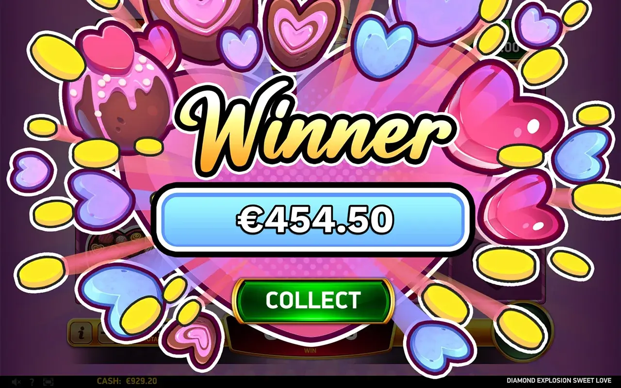 Diamond Explosion Sweet Love Win