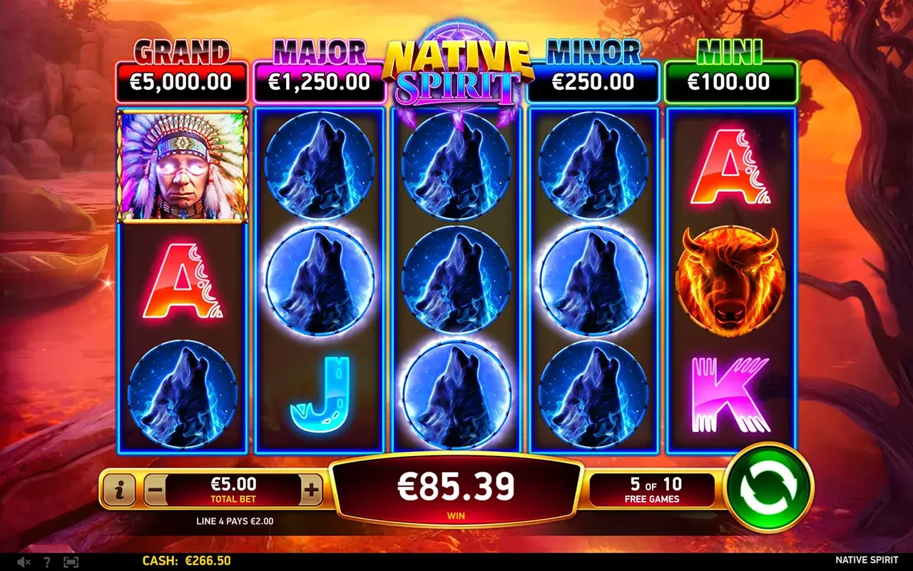 Native Spirit Free Spins