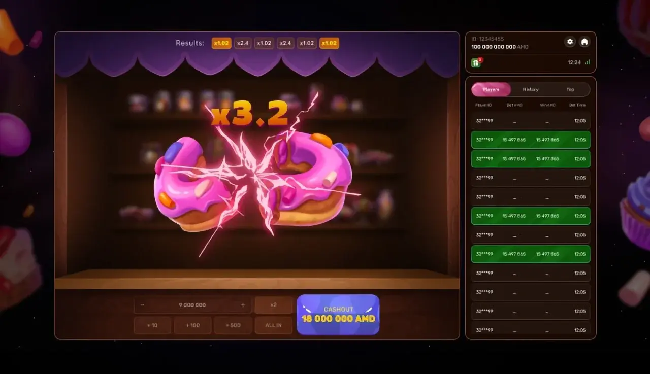 Ninja Crash Multiplier