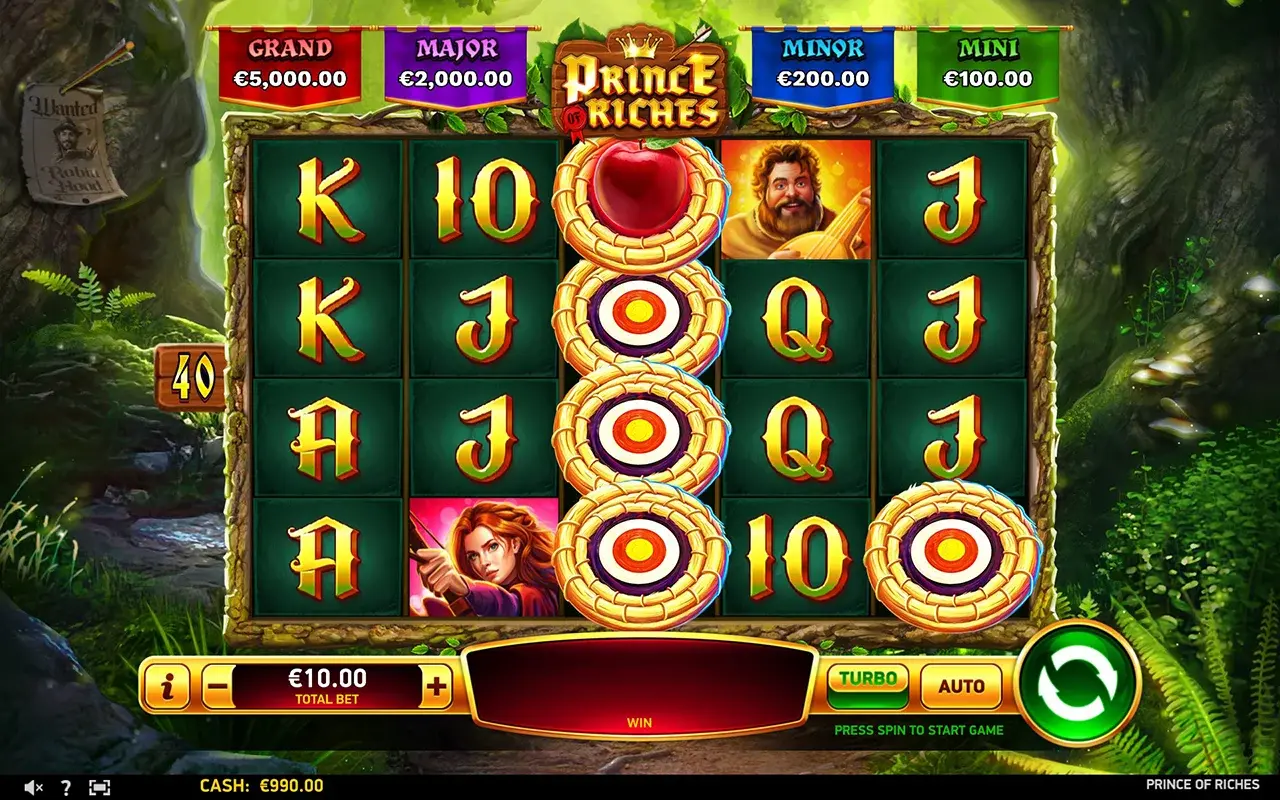 Prince of Riches Free Play