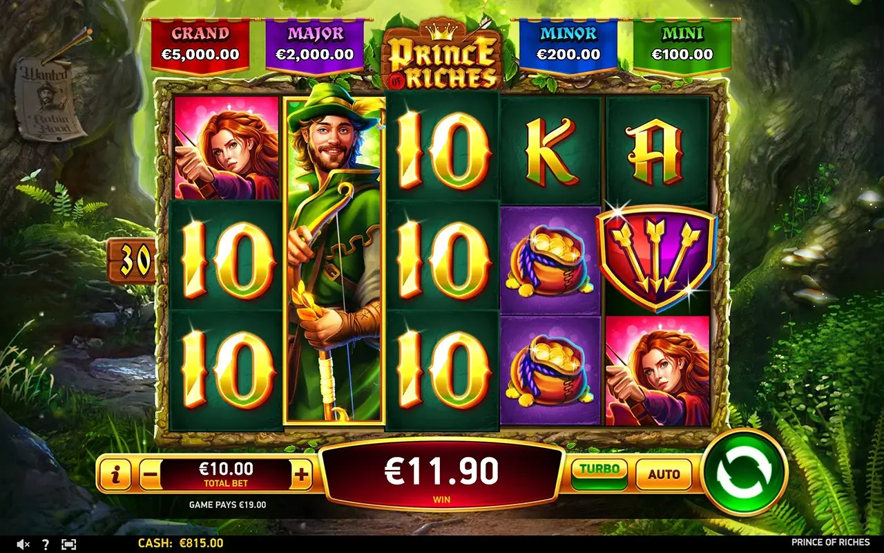 Prince of Riches Special Symbols