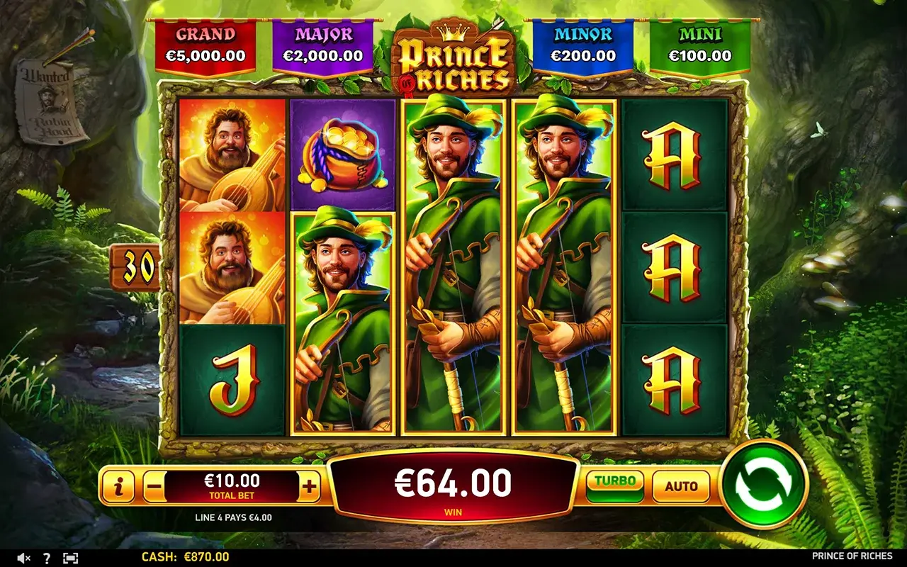 Prince of Riches Win
