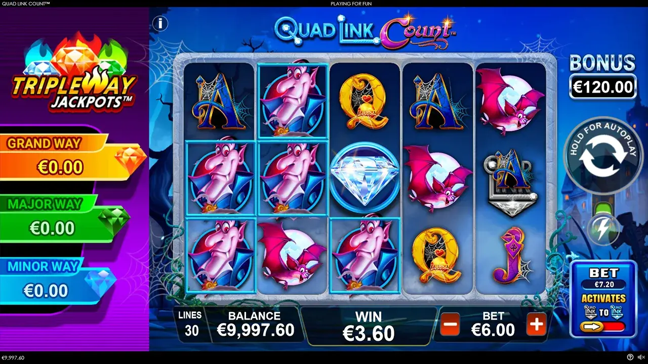 Quad Link Count Free Play Quad Link Count Free Play