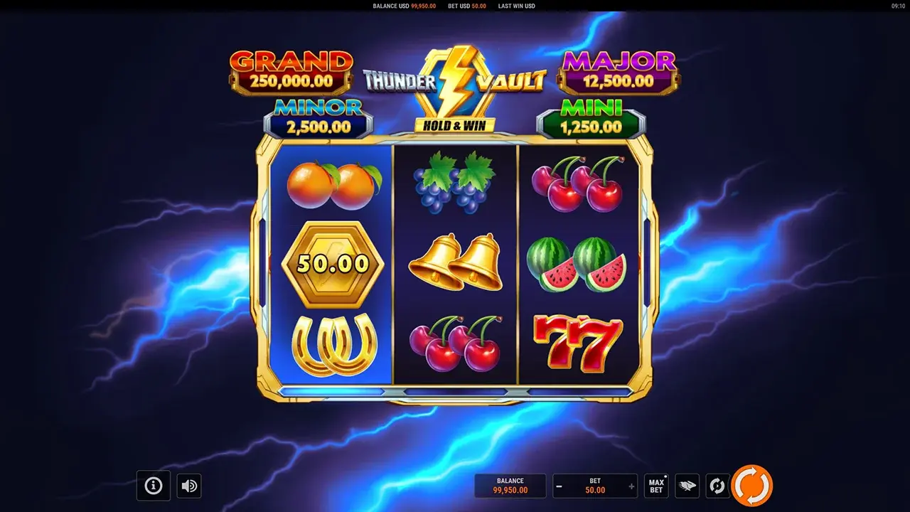 Thunder Vault Hold & Win