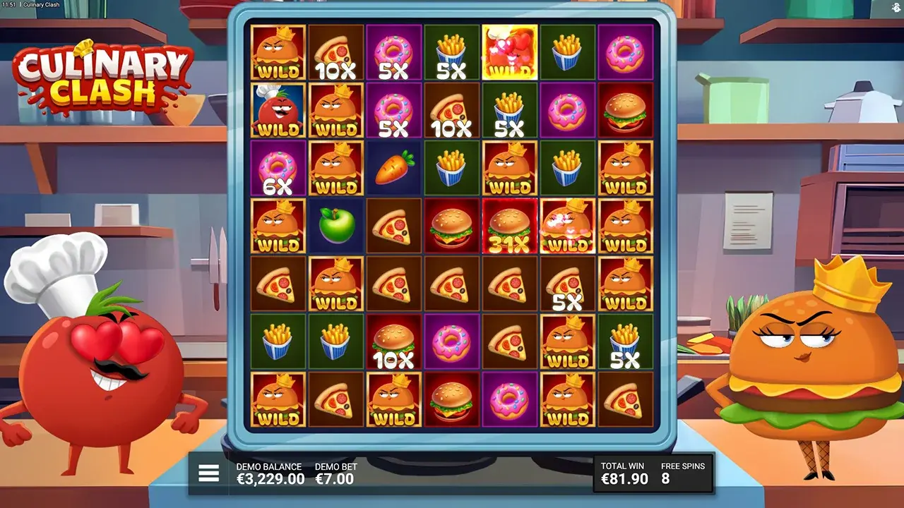 Culinary Clash Free Spins Culinary Clash Free Spins