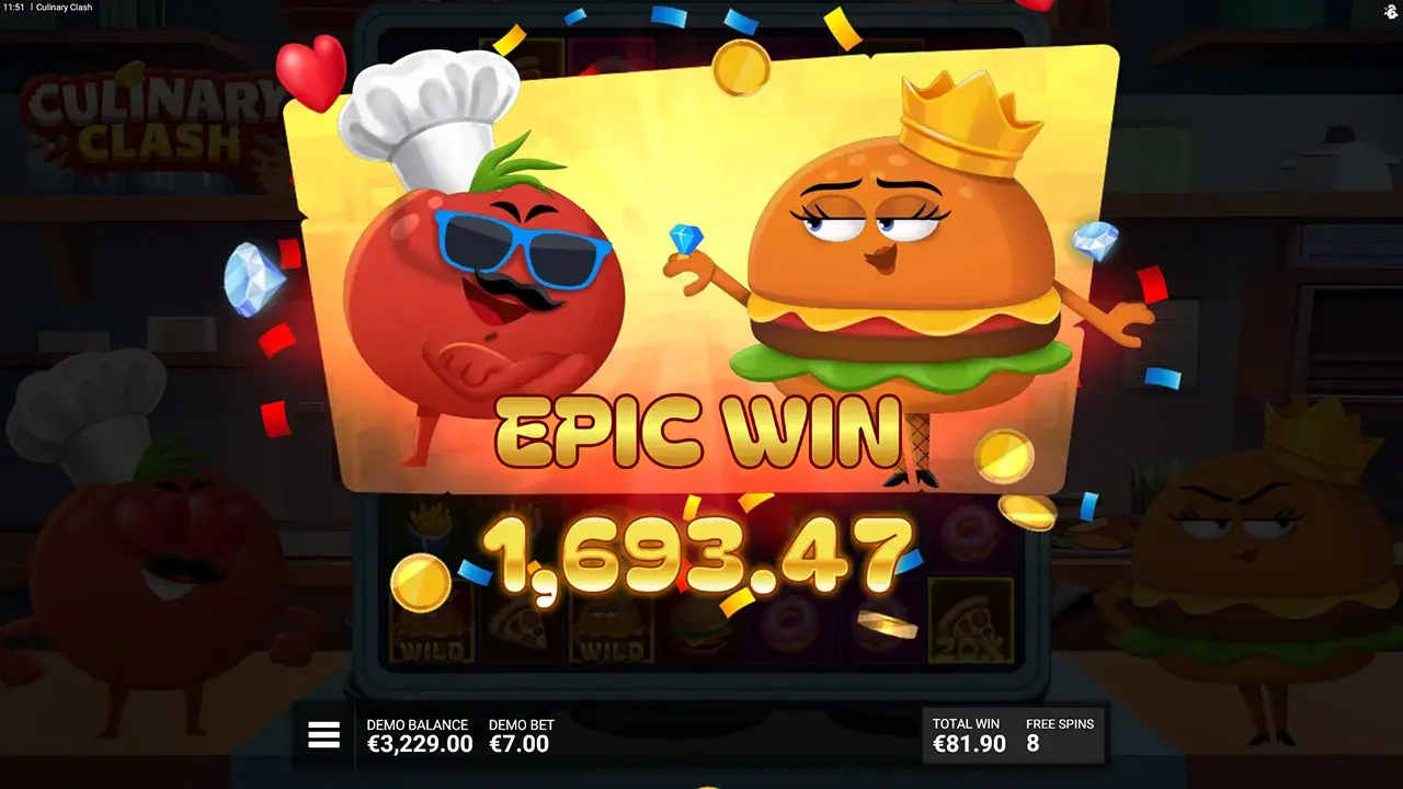 Culinary Clash Epic Win Culinary Clash Epic Win
