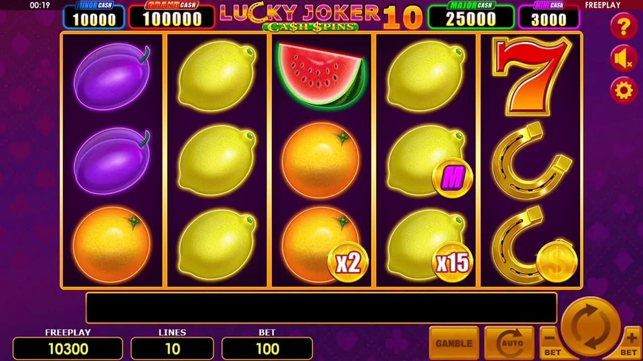 Lucky Joker 10 Cash Spins Free Play Lucky Joker 10 Cash Spins Free Play