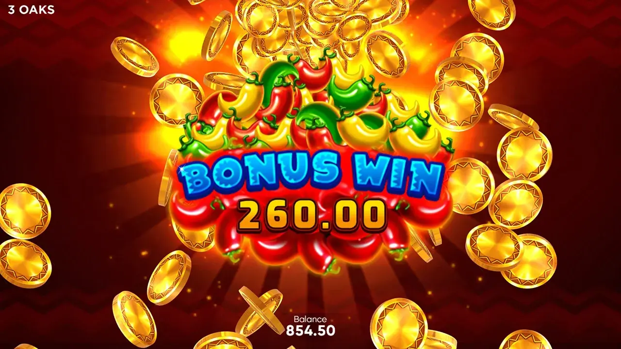 3 Super Hot Chillies Win