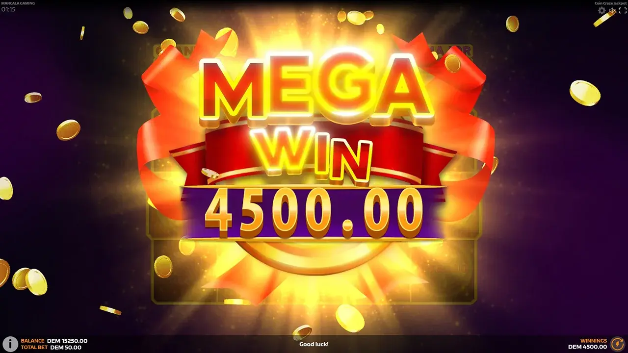 Coin Craze Jackpot Mega Win Coin Craze Jackpot Mega Win