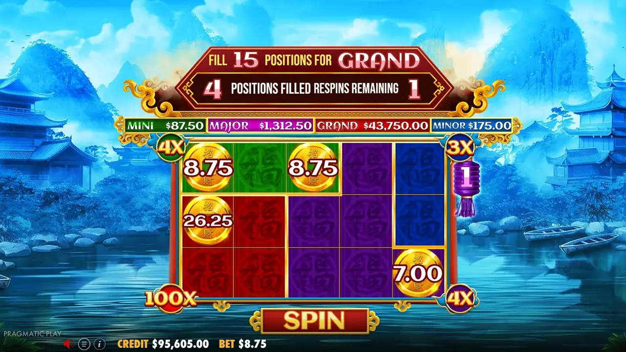 Chests of Cai Shen 2 Bonus Game