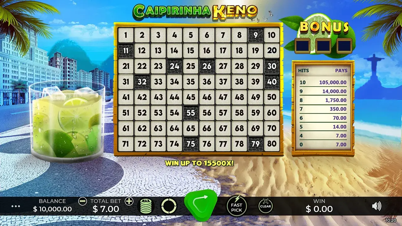 Caipirinha Keno