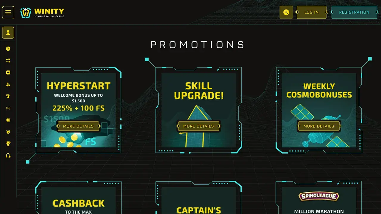 Winity Casino Promos