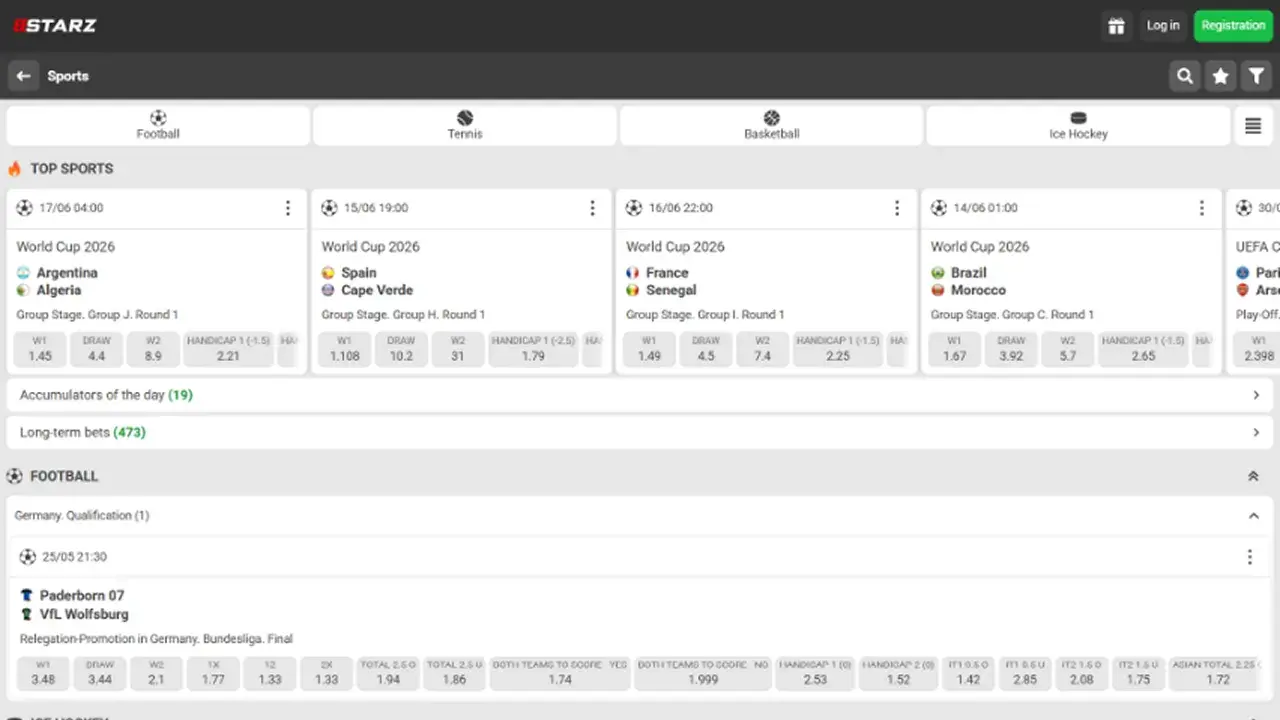 888STARZ Casino Sports Betting