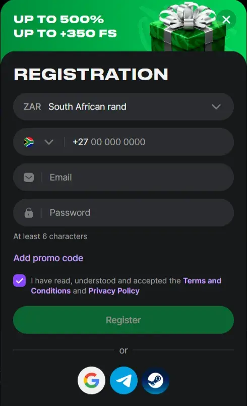Lucky Star Casino Registration Form Lucky Star Casino Registration Form