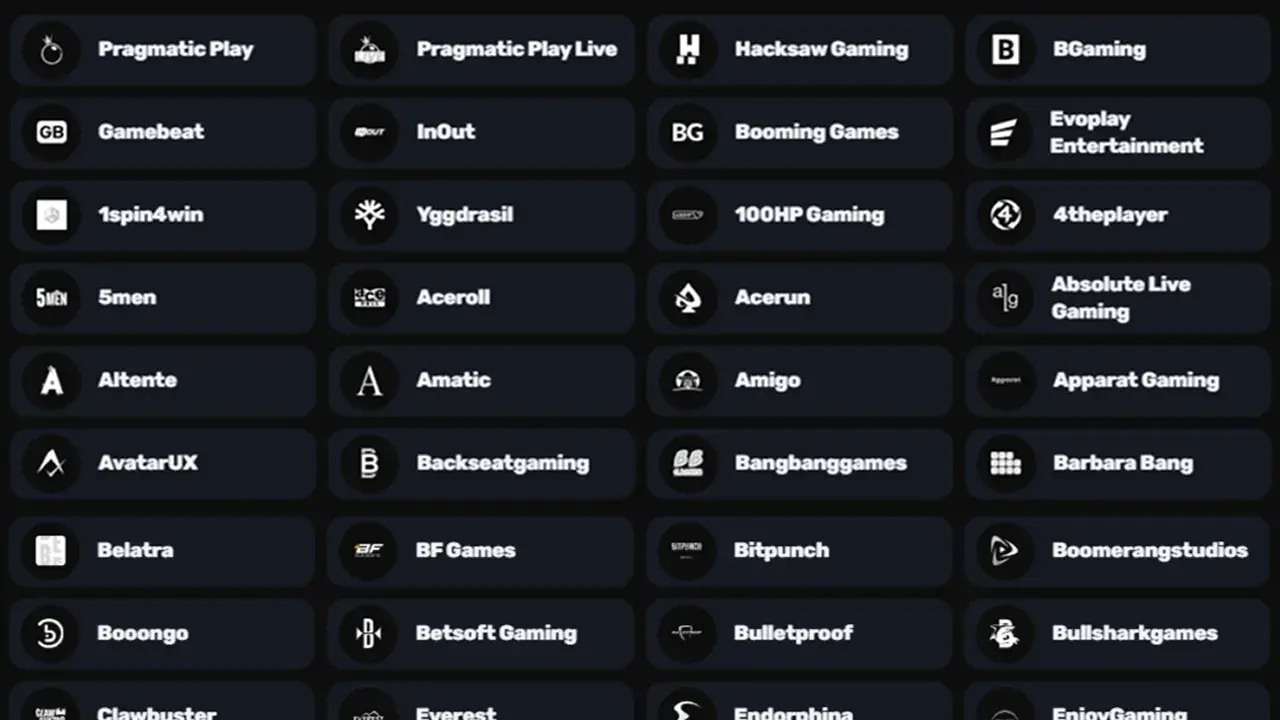 RedRacer Casino Providers RedRacer Casino Providers